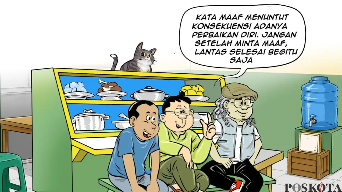 Obrolan Warteg: Tak Sebatas Kata Maaf