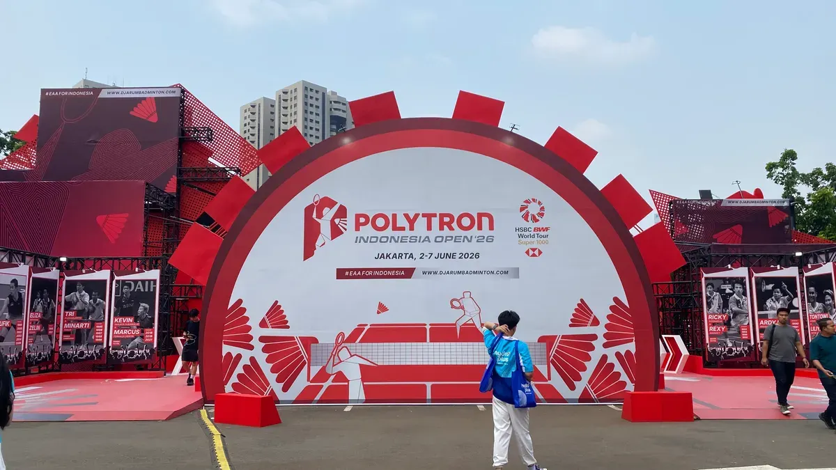 Polytron Hadir di Indonesia Open 2026, Tampilkan Mobil Listrik G3+ Series di Turnamen BWF Super 1000