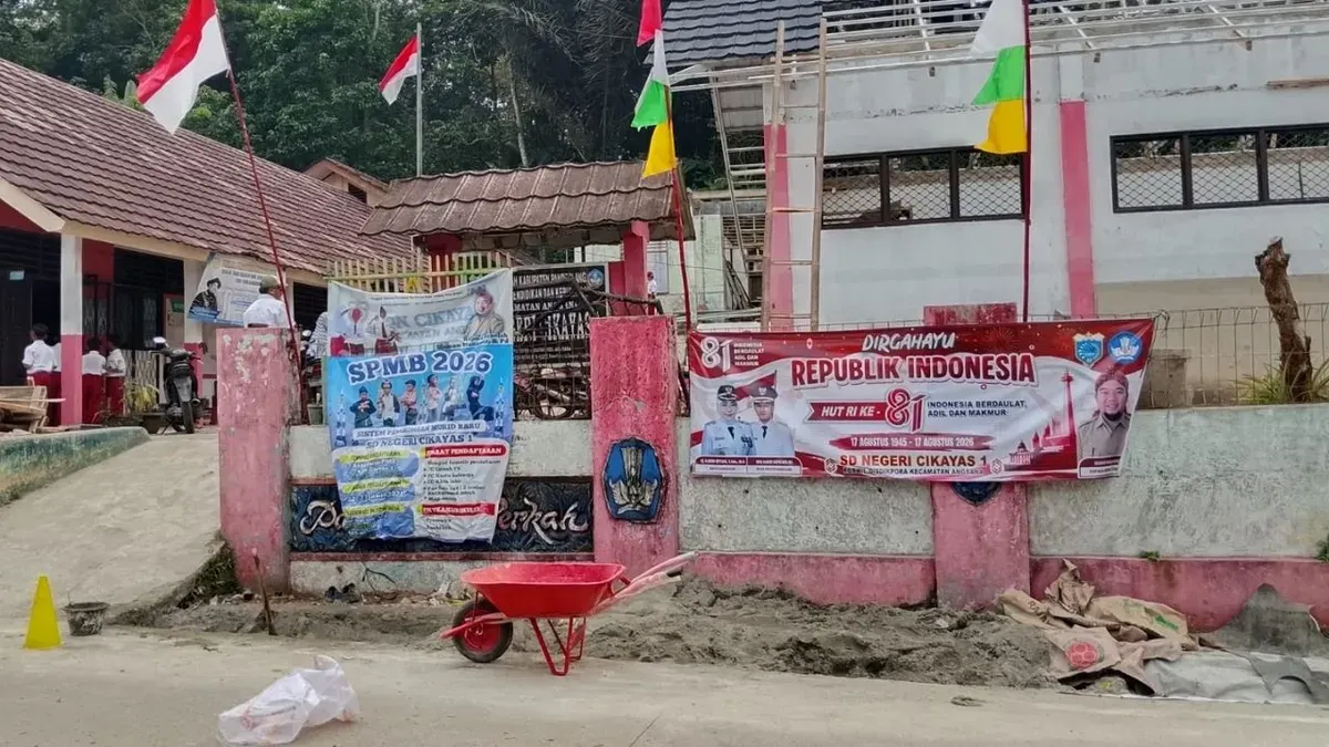 Kucuran APBN Rp804 Juta Revitalisasi SDN Cikayas 1 Pandeglang, Targetkan KBM Lebih Optimal